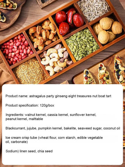 Astragalus, Codonopsis, Babao, Nuts and Boat Tart-MHW