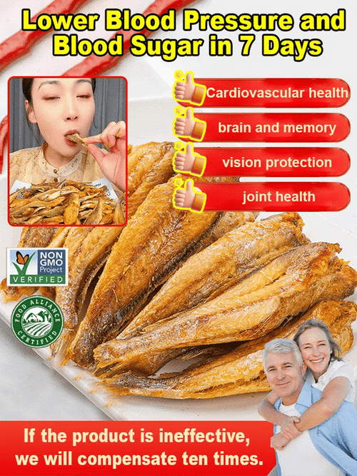 🐟High-protein ready-to-eat deep-sea fish crisps-MHW