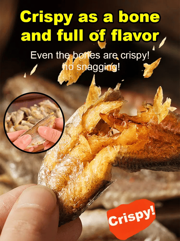 🐟High-protein ready-to-eat deep-sea fish crisps-MHW