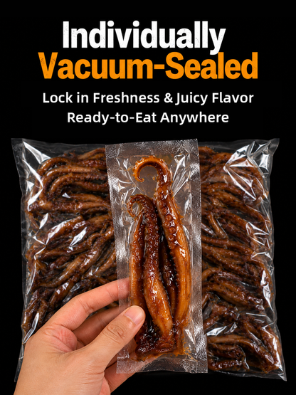 🦑BBQ Roasted Whole Squid Snack – Ready to Eat, Individually Wrapped-MHW