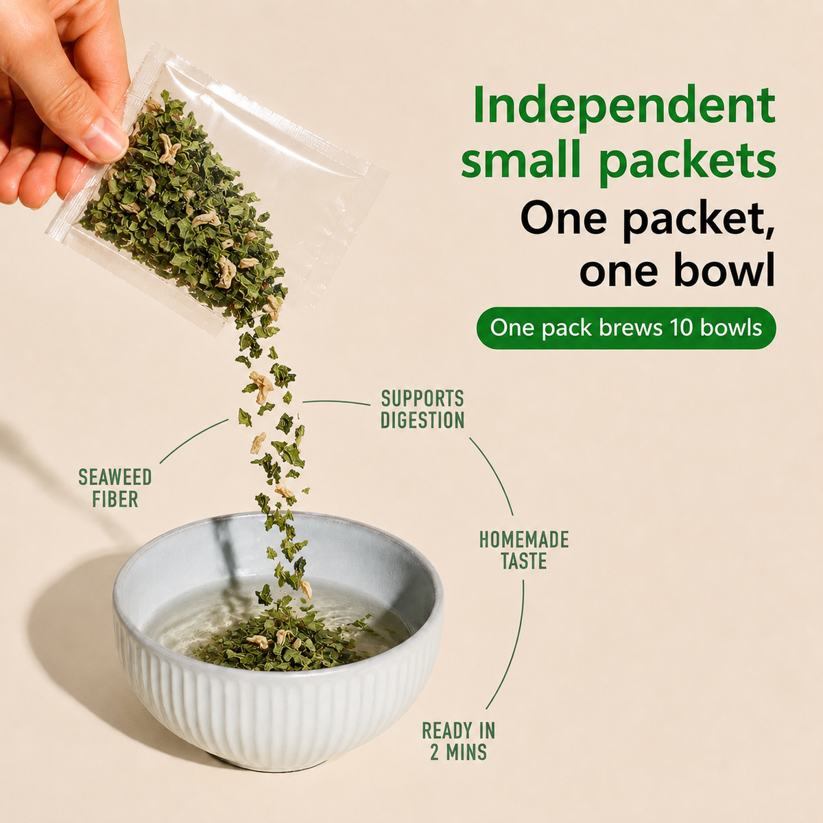 🦐Nourishing Gut Health Seaweed Soup - Multiple Flavors