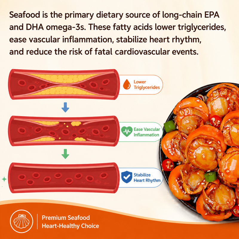 🌊High-protein, ready-to-eat scallop meat from Nantucket Bay Scallops-MHW