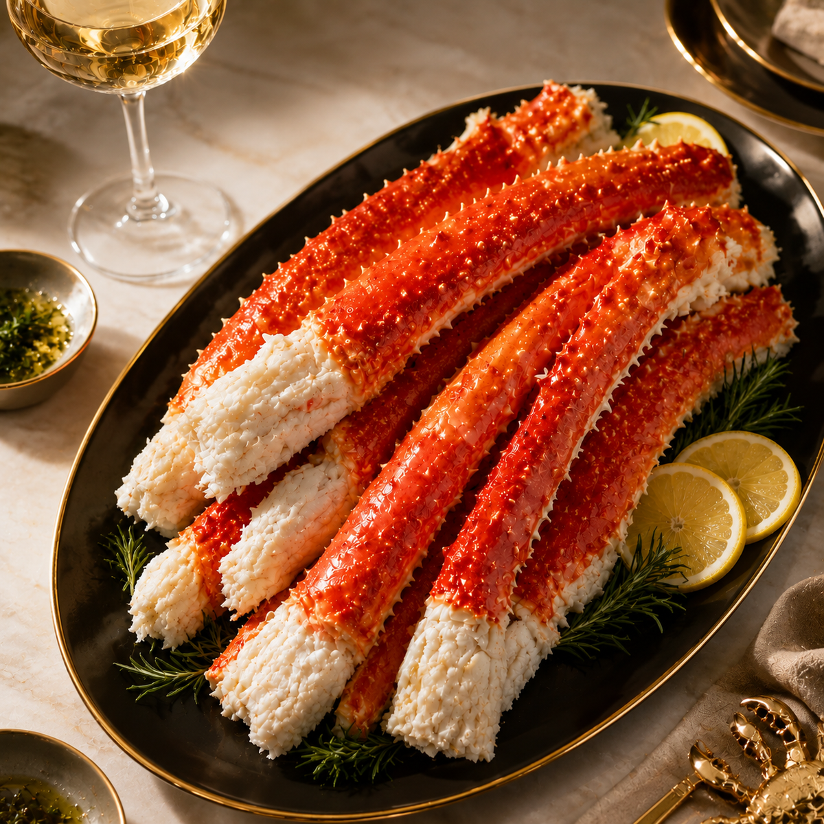 Alaskan Red King Crab legs-MHW