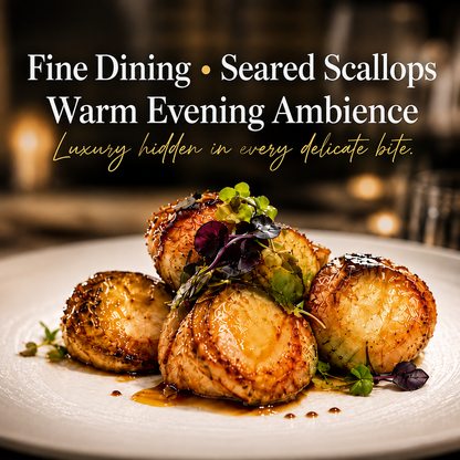 🌊High-protein, ready-to-eat scallop meat from Nantucket Bay Scallops-MHW
