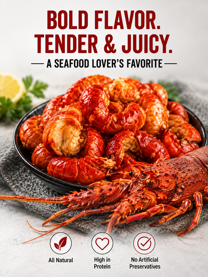 Fresh lobster tail meat with shell-MHW