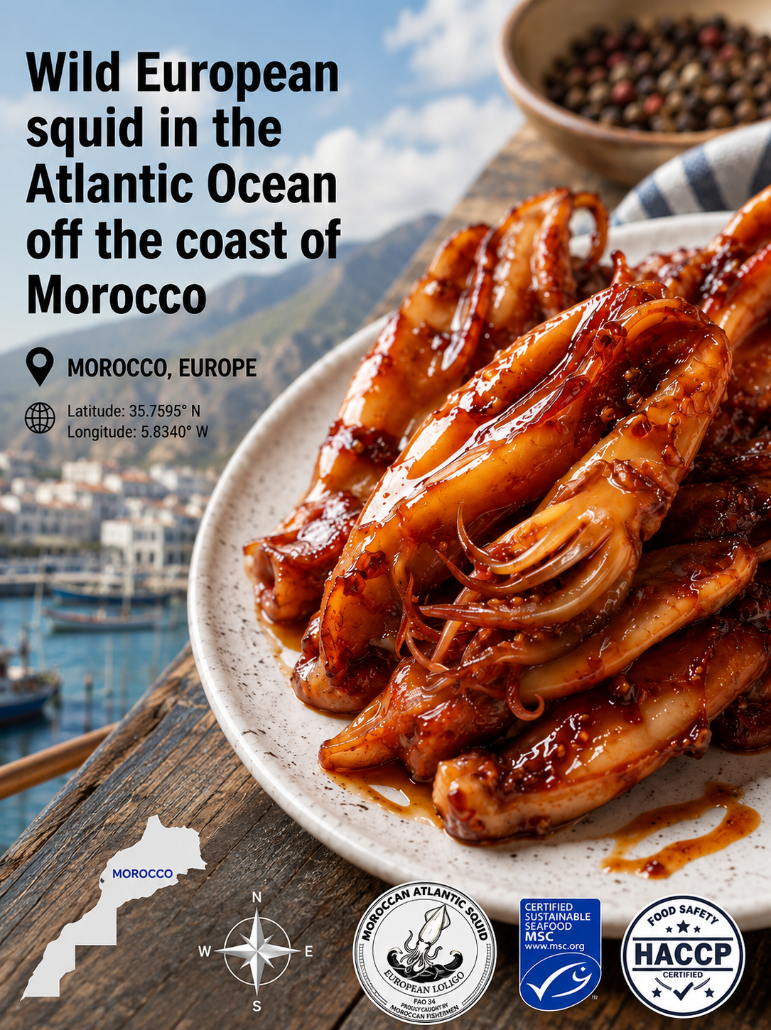 🦑BBQ Roasted Whole Squid Snack – Ready to Eat, Individually Wrapped-MHW