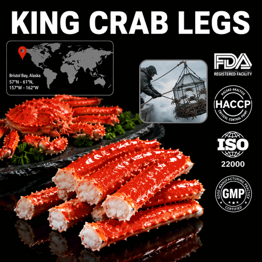 Alaskan Red King Crab legs-MHW