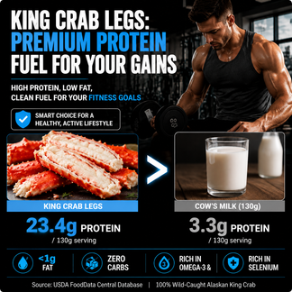 Alaskan Red King Crab legs-MHW