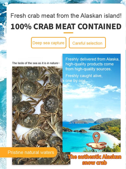 🦀Alaskan Snow Crab Ready-to-EatCrispy Crab-MHW
